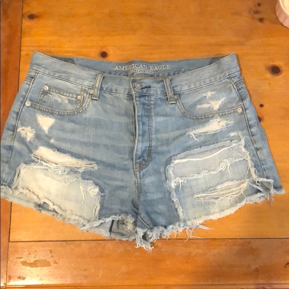 American eagle denim shorts